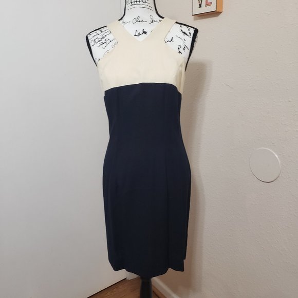 Jennifer Jeffries Dresses & Skirts - Vintage Black & Cream Dress By Jennifer Jeffries Size 4